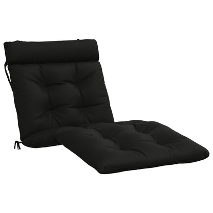 Cuscino per Lettino VIANEN 100% Poliestere Nero 200 x 80 x 8 cm