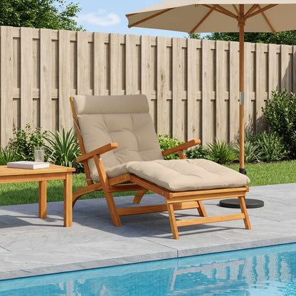 Cuscino per Lettino VIANEN 100% Poliestere Crema