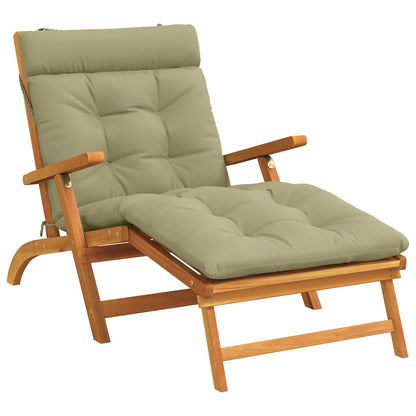 Cuscino per Lettino VIANEN 100% Poliestere Verde chiaro