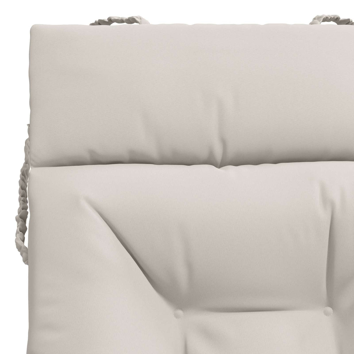Cuscino per Lettino VIANEN 100% Poliestere Bianco