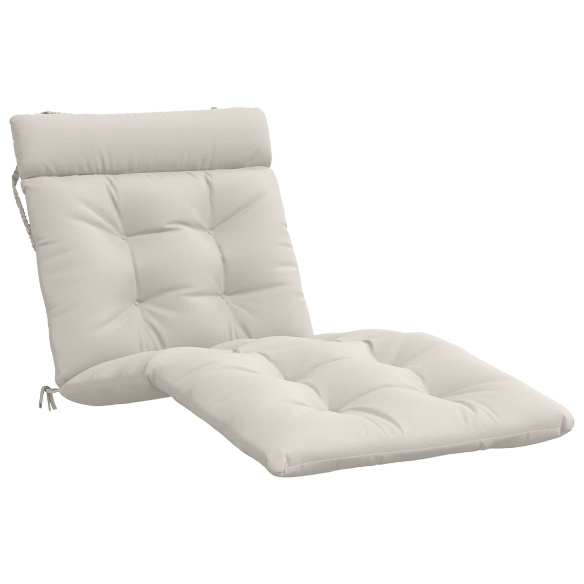 Cuscino per Lettino VIANEN 100% Poliestere Bianco
