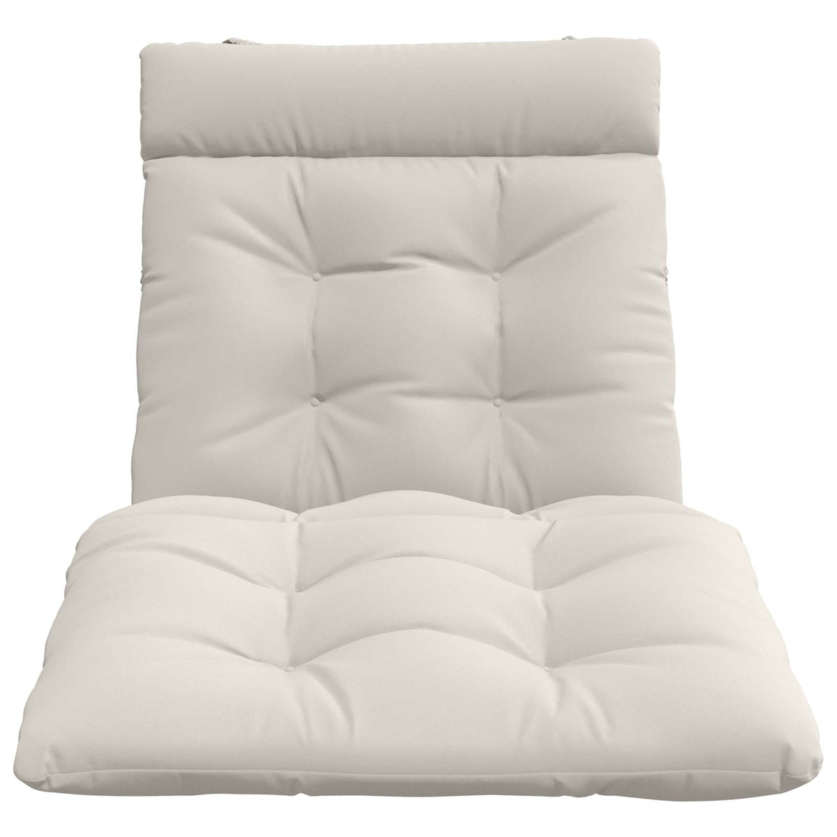 Cuscino per Lettino VIANEN 100% Poliestere Bianco