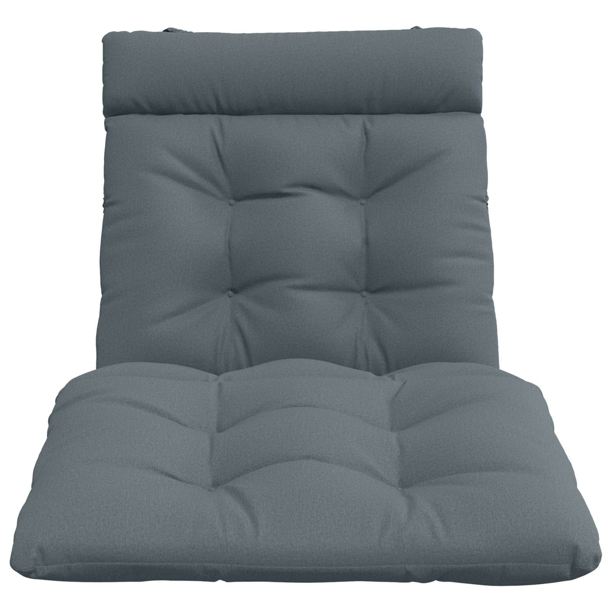 Cuscino per Lettino VIANEN 100% Poliestere Blu 200 x 90 x 8 cm