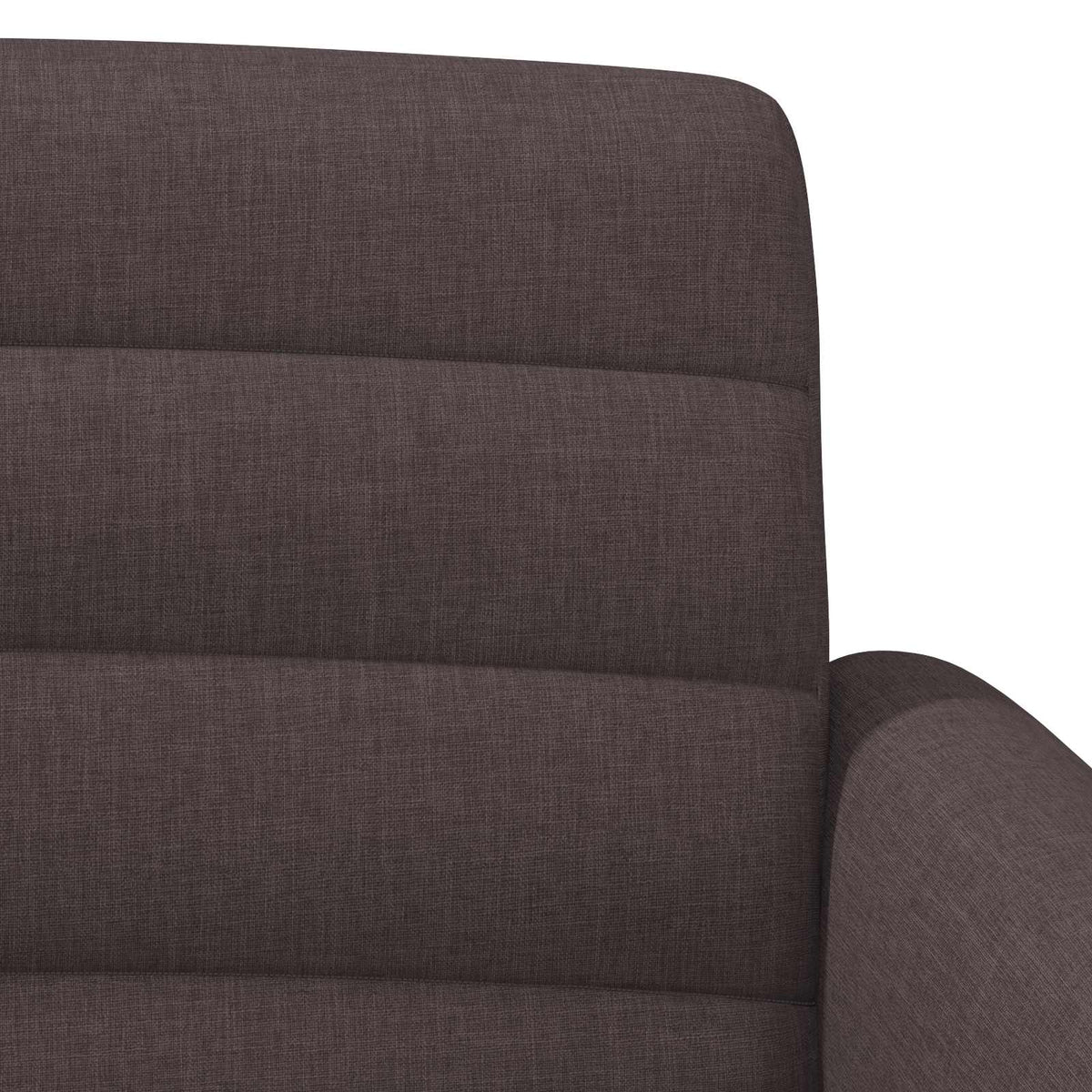Loveseat con bottoni imbottiti Marrone Scuro 116 x 67 x 80 cm