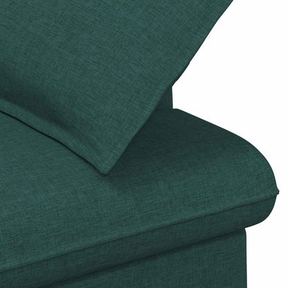 Loveseat con bottoni imbottiti Verde Scuro 111 x 68 x 80 cm | homemem39