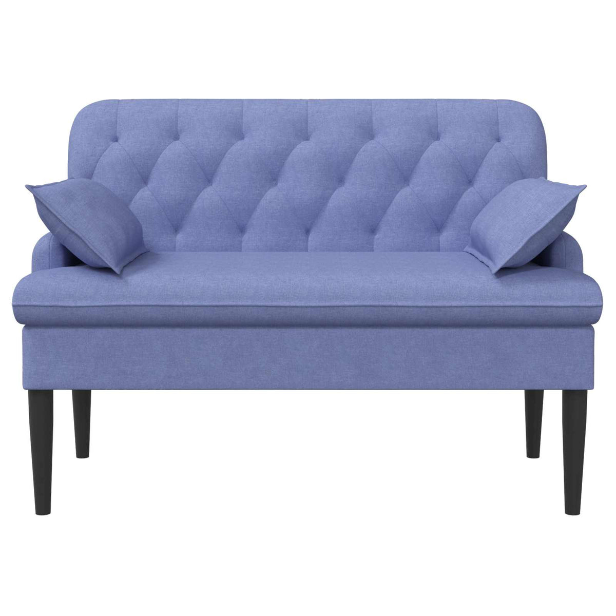 Loveseat con bottoni imbottiti Blu jeans 111 x 68 x 80 cm | homemem39