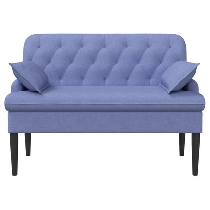 Loveseat con bottoni imbottiti Blu jeans 111 x 68 x 80 cm | homemem39