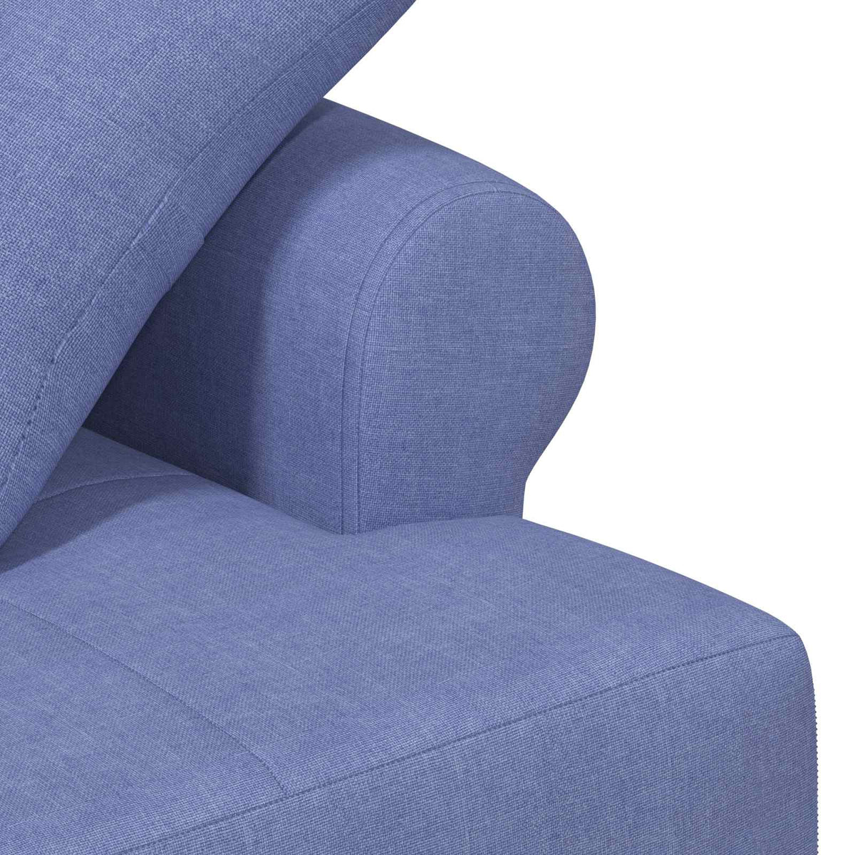 Loveseat con bottoni imbottiti Blu jeans 120 x 65 x 79 cm | homemem39