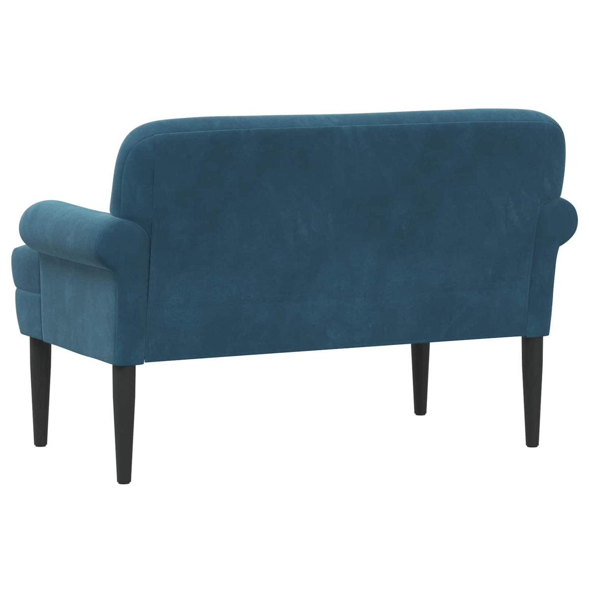 Loveseat con bottoni imbottiti Blu 120 x 66 x 78 cm Velluto | homemem39
