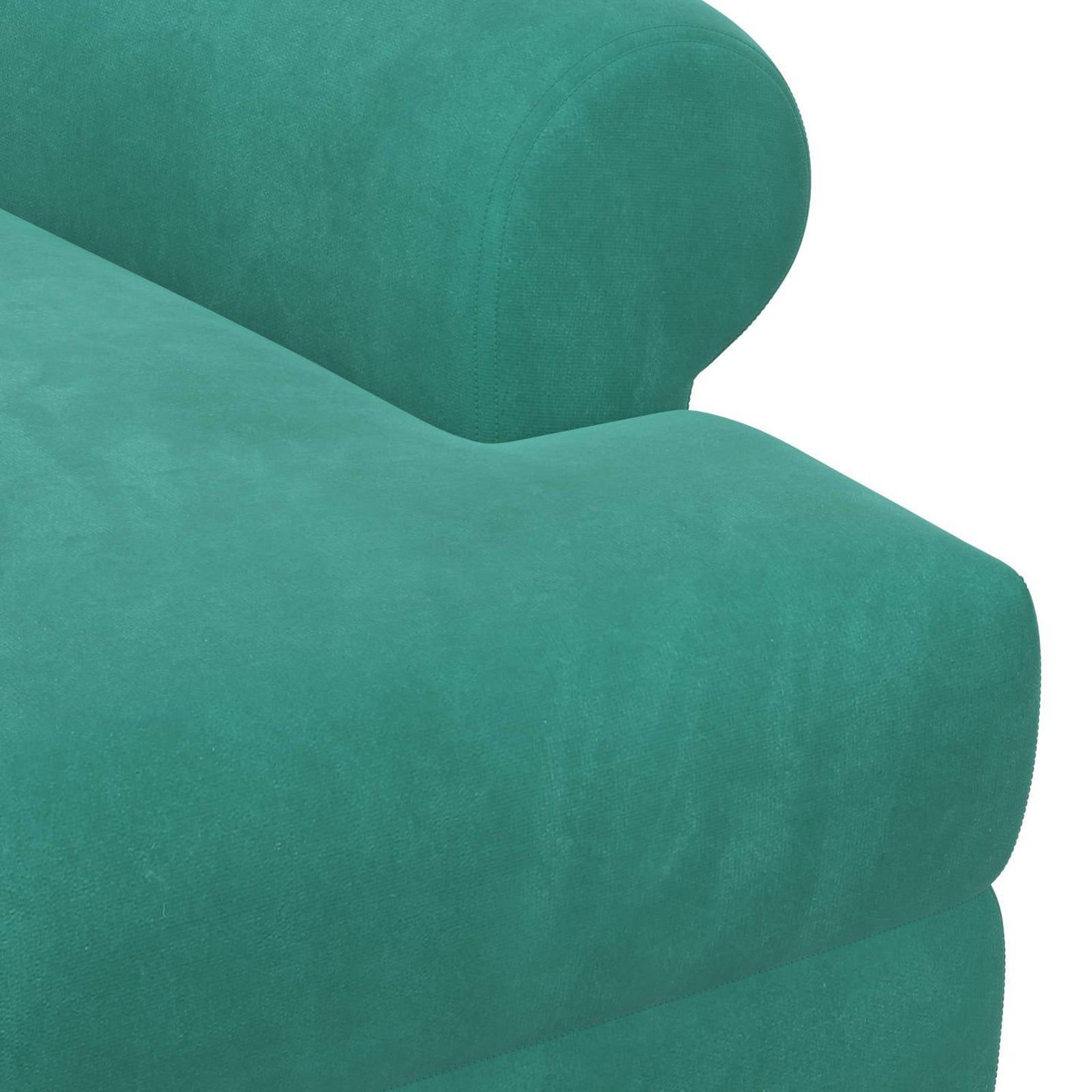 Loveseat con bottoni imbottiti Turchese 120 x 66 x 78 cm | homemem39