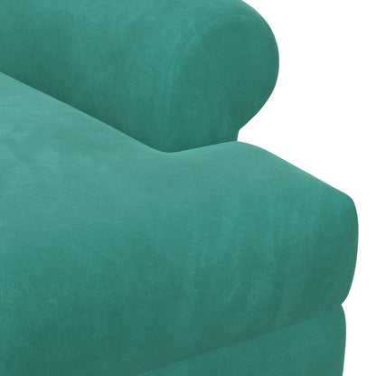 Loveseat con bottoni imbottiti Turchese 120 x 66 x 78 cm | homemem39