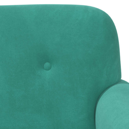 Loveseat con bottoni imbottiti Turchese 120 x 66 x 78 cm | homemem39
