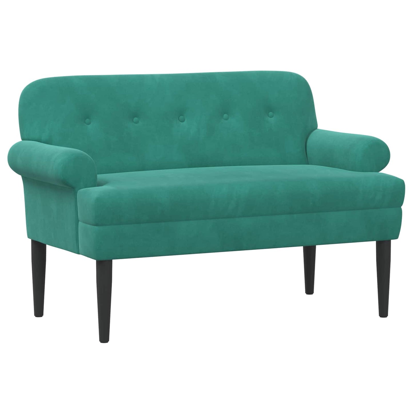 Loveseat con bottoni imbottiti Turchese 120 x 66 x 78 cm | homemem39