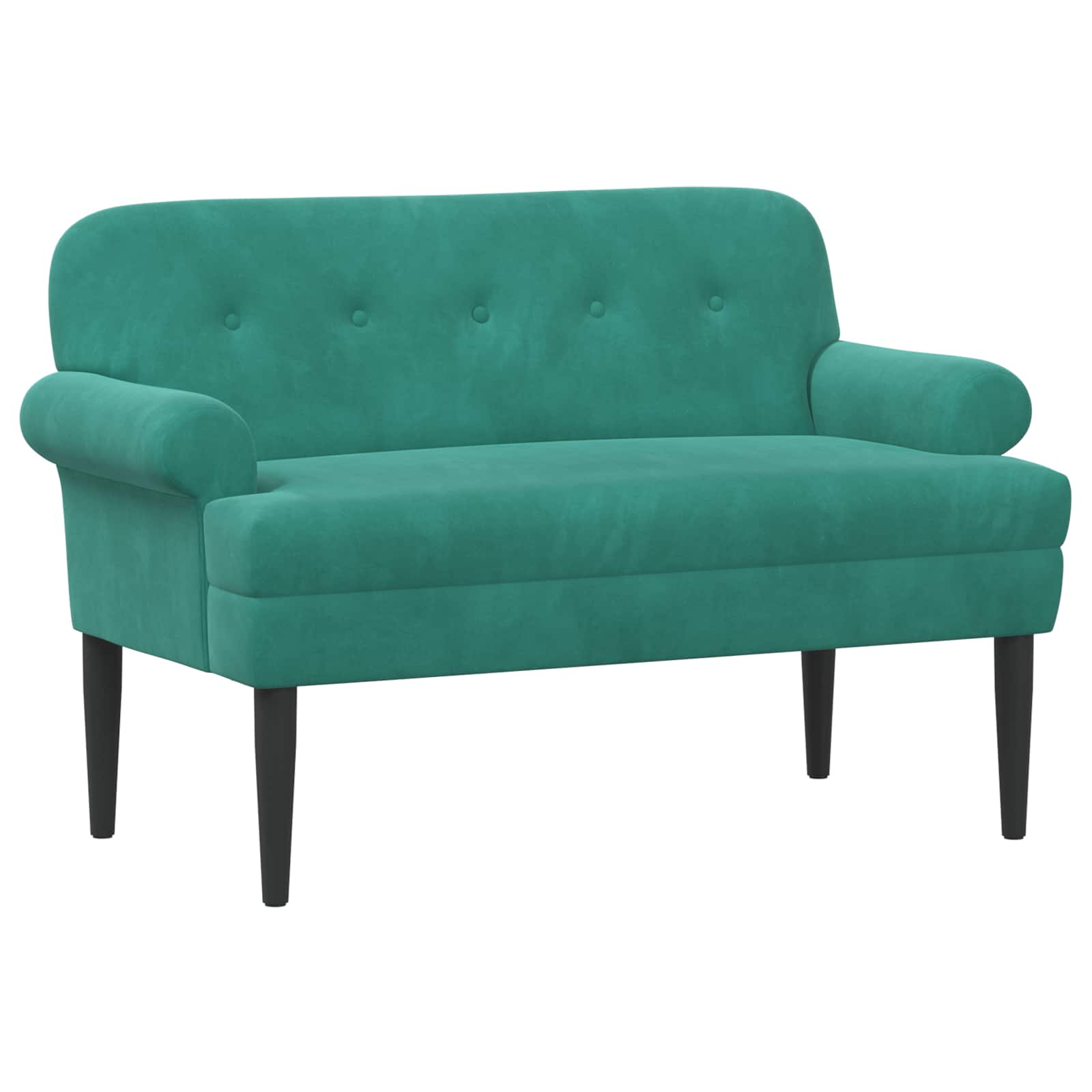 Loveseat con bottoni imbottiti Turchese 120 x 66 x 78 cm | homemem39