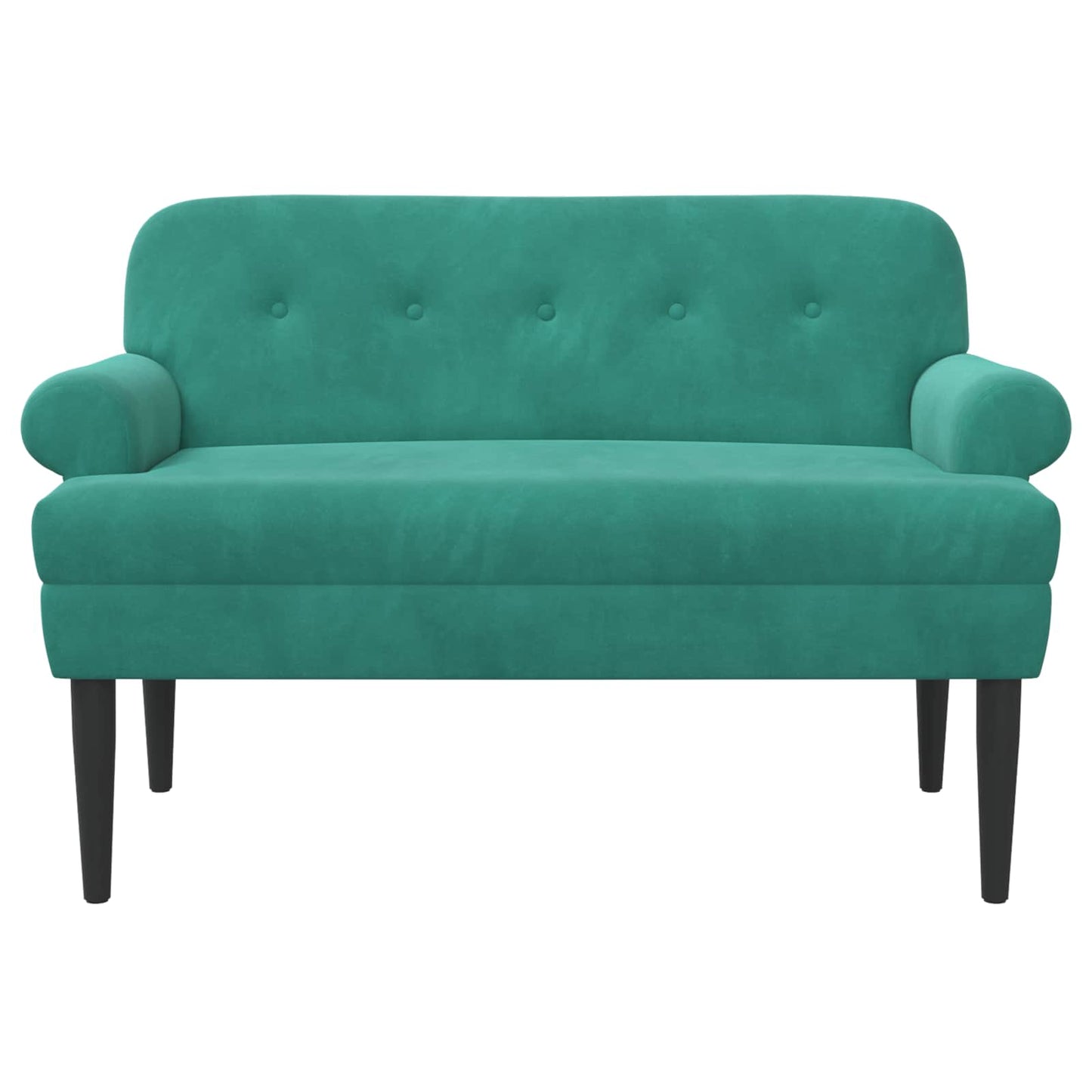 Loveseat con bottoni imbottiti Turchese 120 x 66 x 78 cm | homemem39