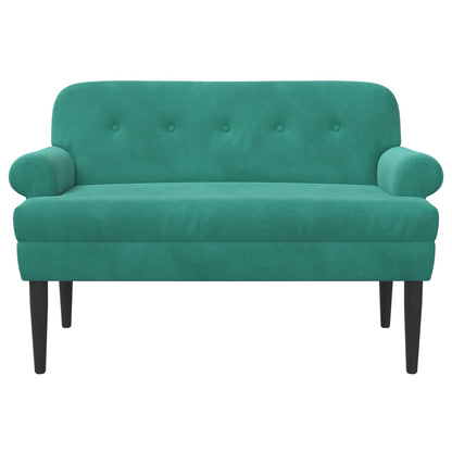 Loveseat con bottoni imbottiti Turchese 120 x 66 x 78 cm | homemem39