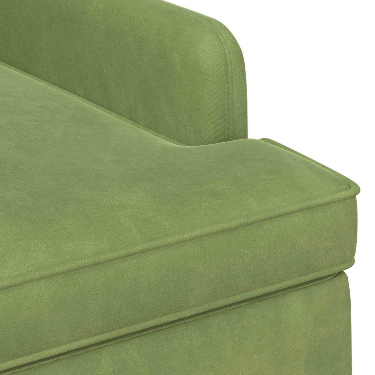Loveseat con bottoni imbottiti Verde chiaro 111 x 65 x 79 cm | homemem39