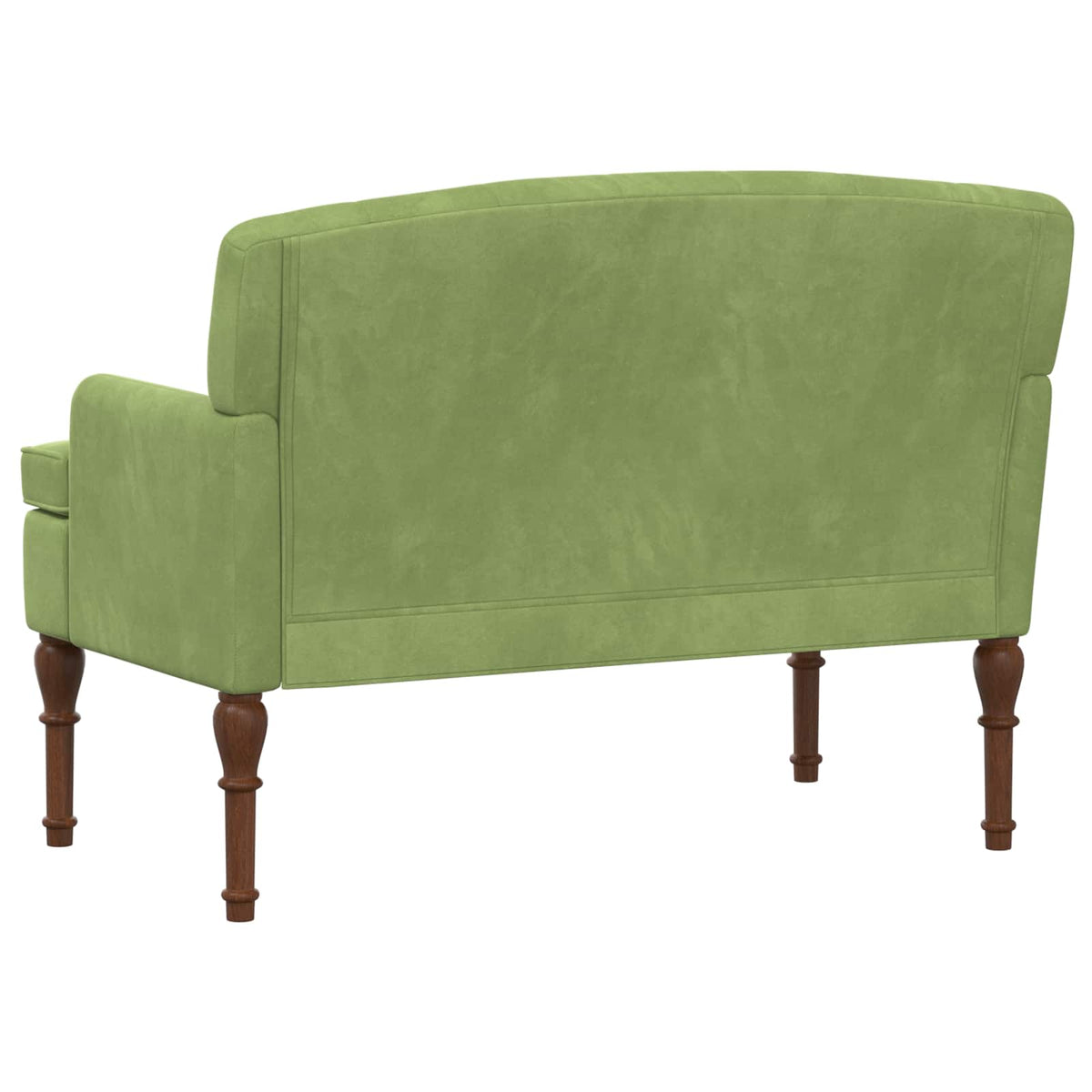 Loveseat con bottoni imbottiti Verde chiaro 111 x 65 x 79 cm | homemem39