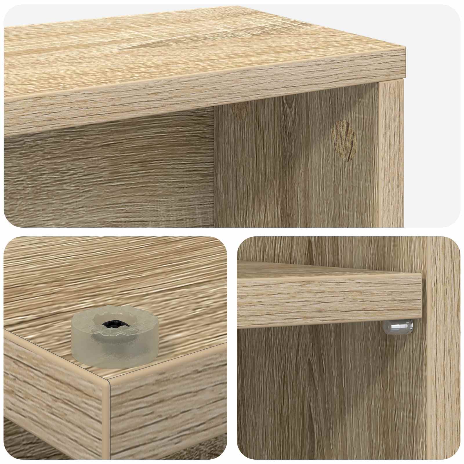 Mobile per CD Rovere Sonoma 60 x 17 x 92 cm | homemem39