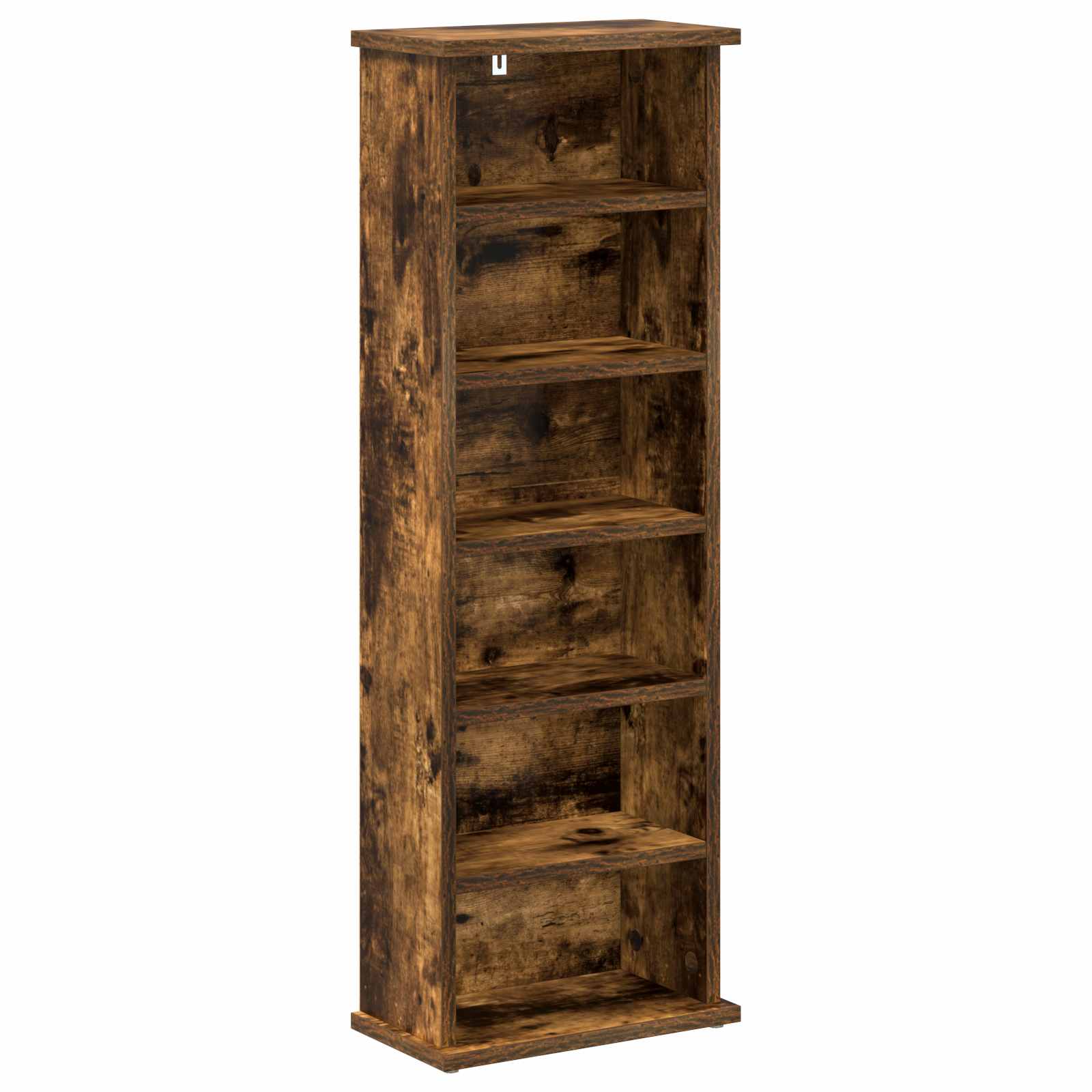 Mobile per CD Rovere Fumo 60 x 17 x 92 cm Legno ingegnerizzato | homemem39