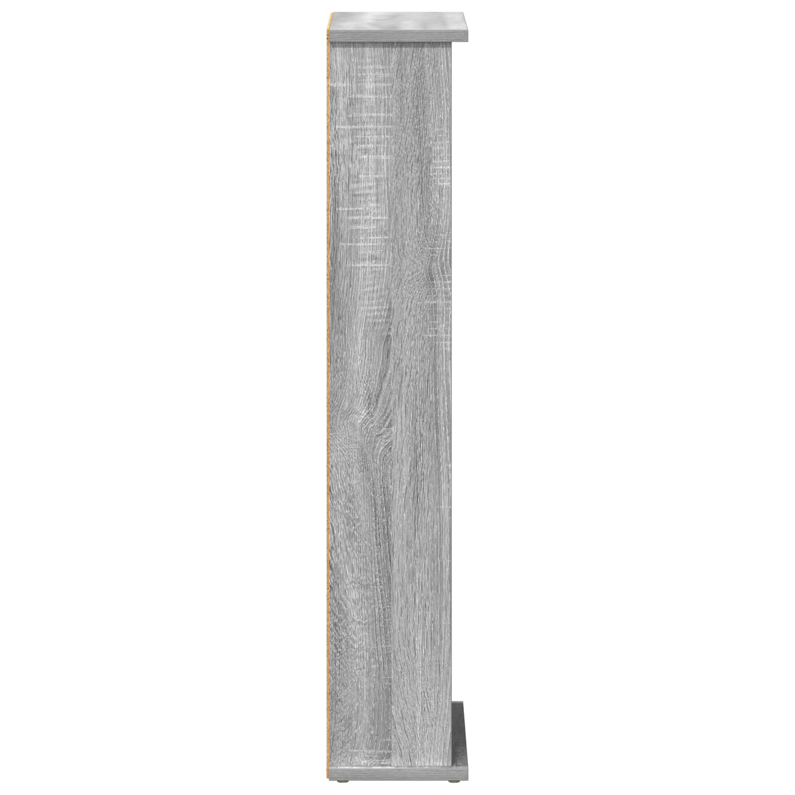 Mobile per CD Sonoma grigio 60 x 17 x 92 cm | homemem39