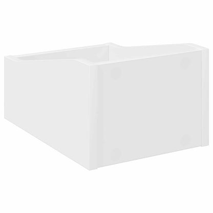 Scatola per dischi LP Bianco 23 x 33 x 16 cm | homemem39
