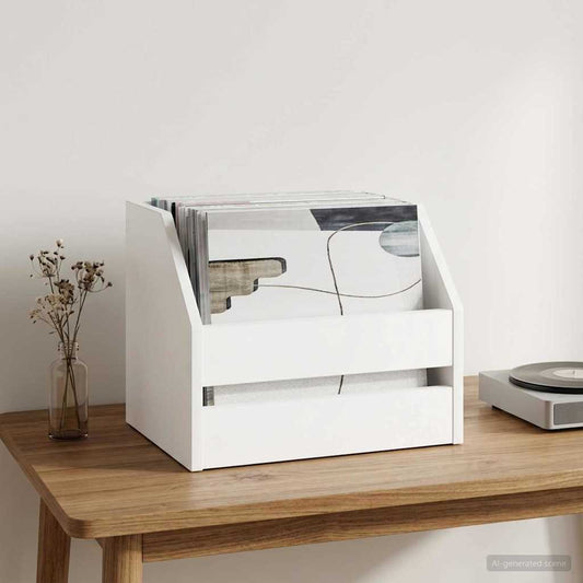Scatola per album in vinile Bianco 38 x 30 x 29 cm