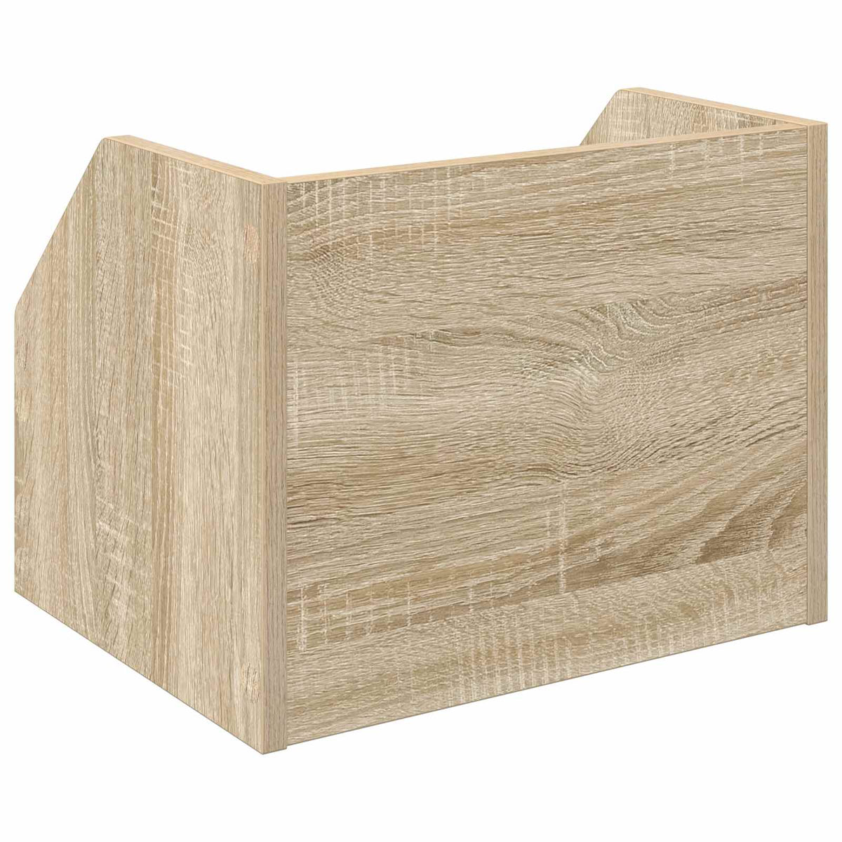 Scatola per album in vinile Rovere Sonoma 38 x 30 x 29 cm