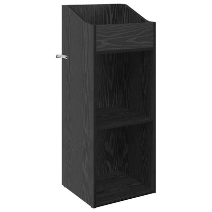 Mobile porta vinili Rovere Nero 36 x 36 x 95,5 cm | homemem39
