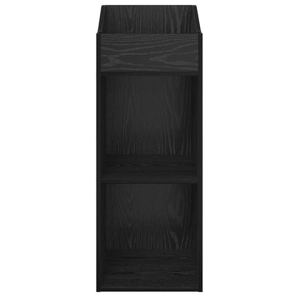 Mobile porta vinili Rovere Nero 36 x 36 x 95,5 cm | homemem39
