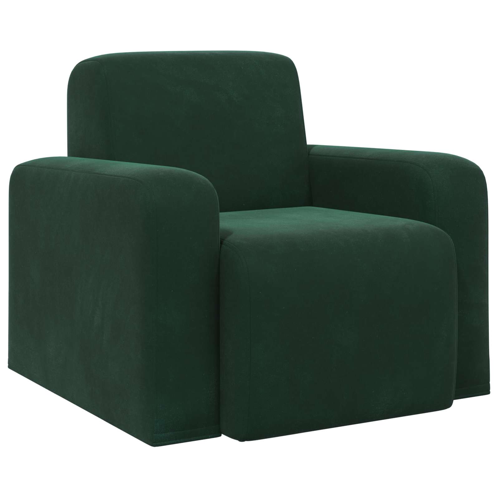 Poltrona Verde Scuro Velluto | homemem39