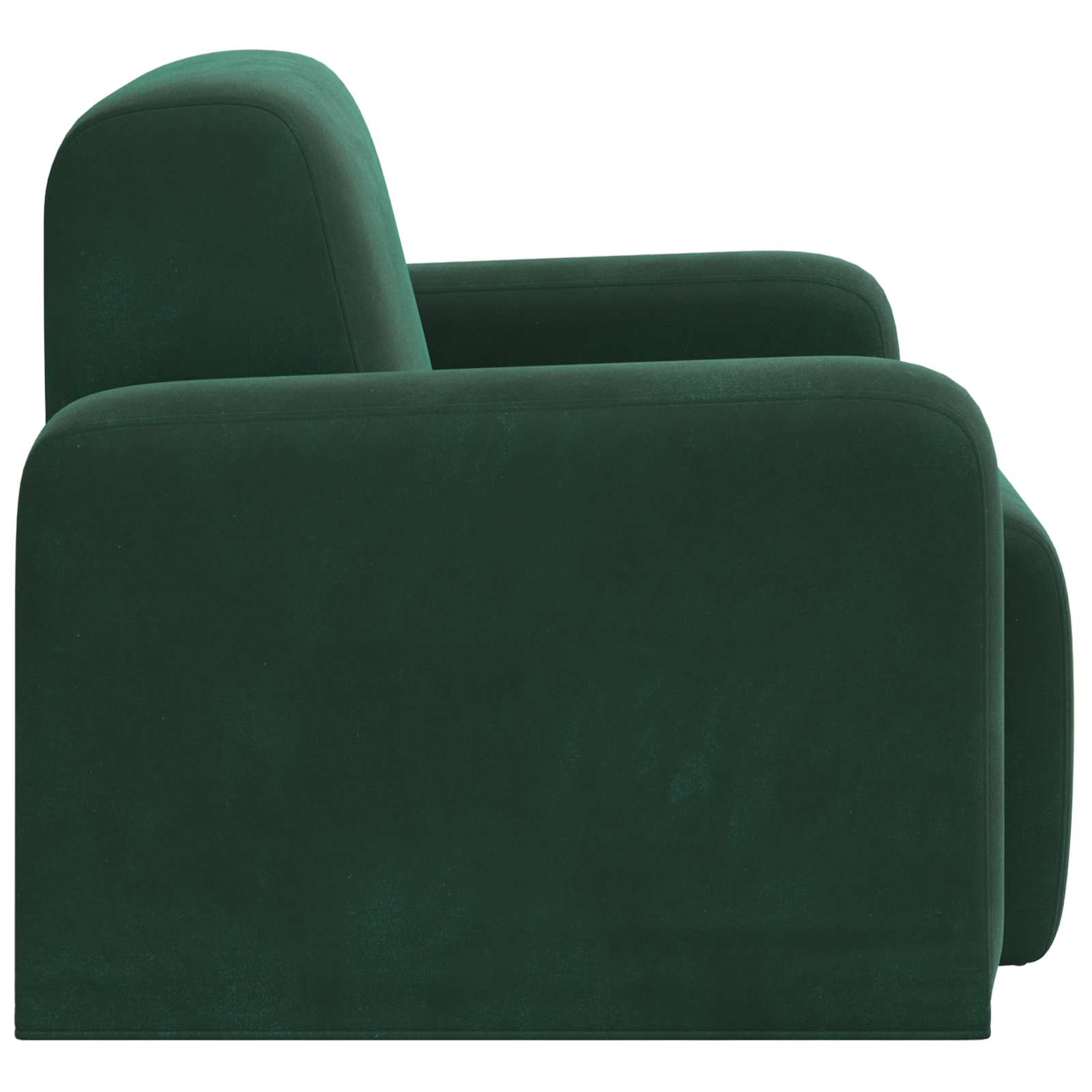 Poltrona Verde Scuro Velluto | homemem39