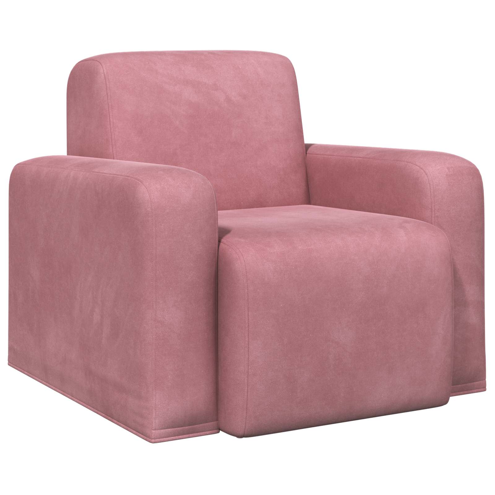Poltrona Rosa Velluto | homemem39
