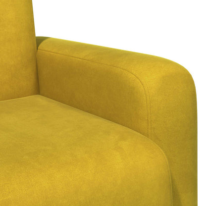 Poltrona Giallo Velluto | homemem39