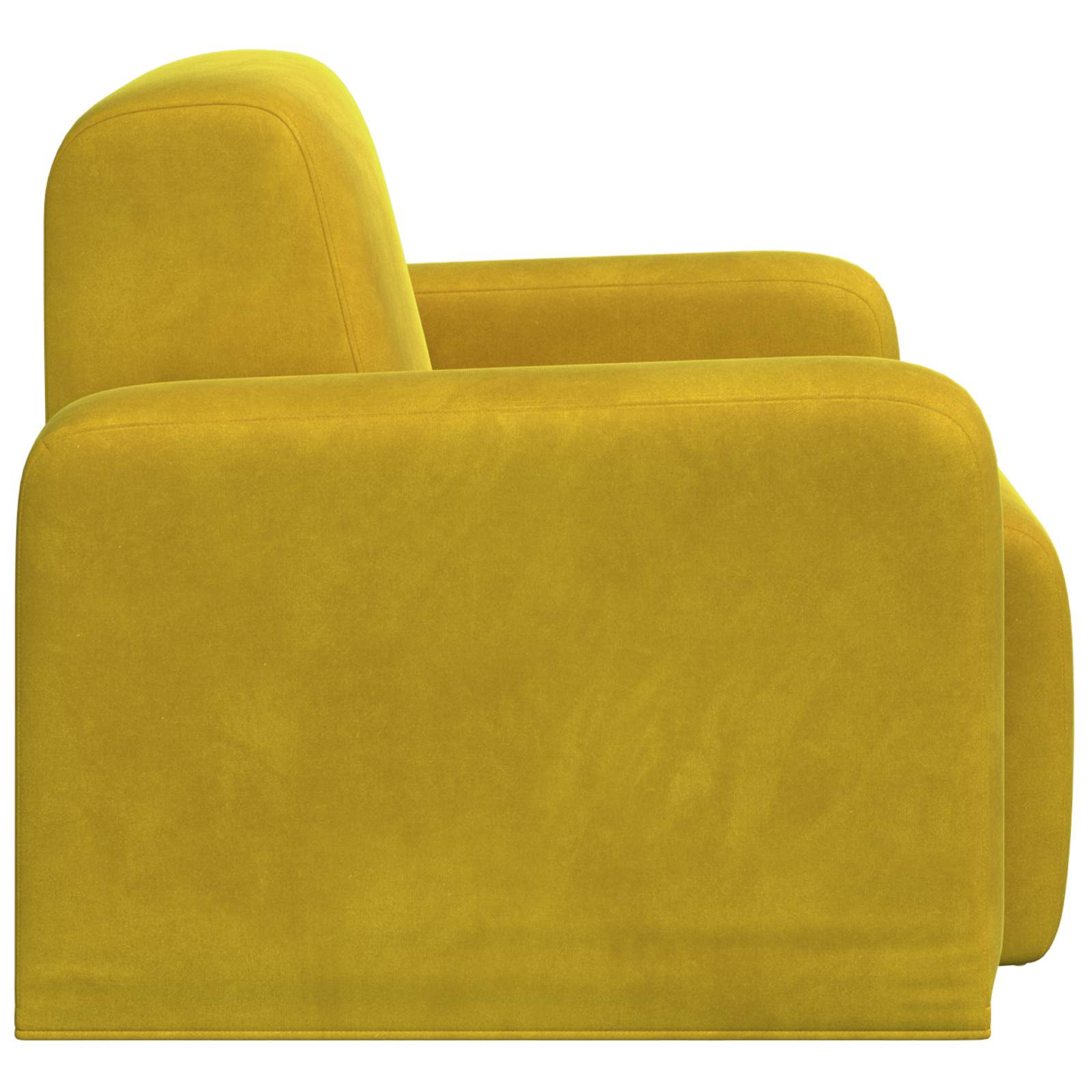 Poltrona Giallo Velluto | homemem39