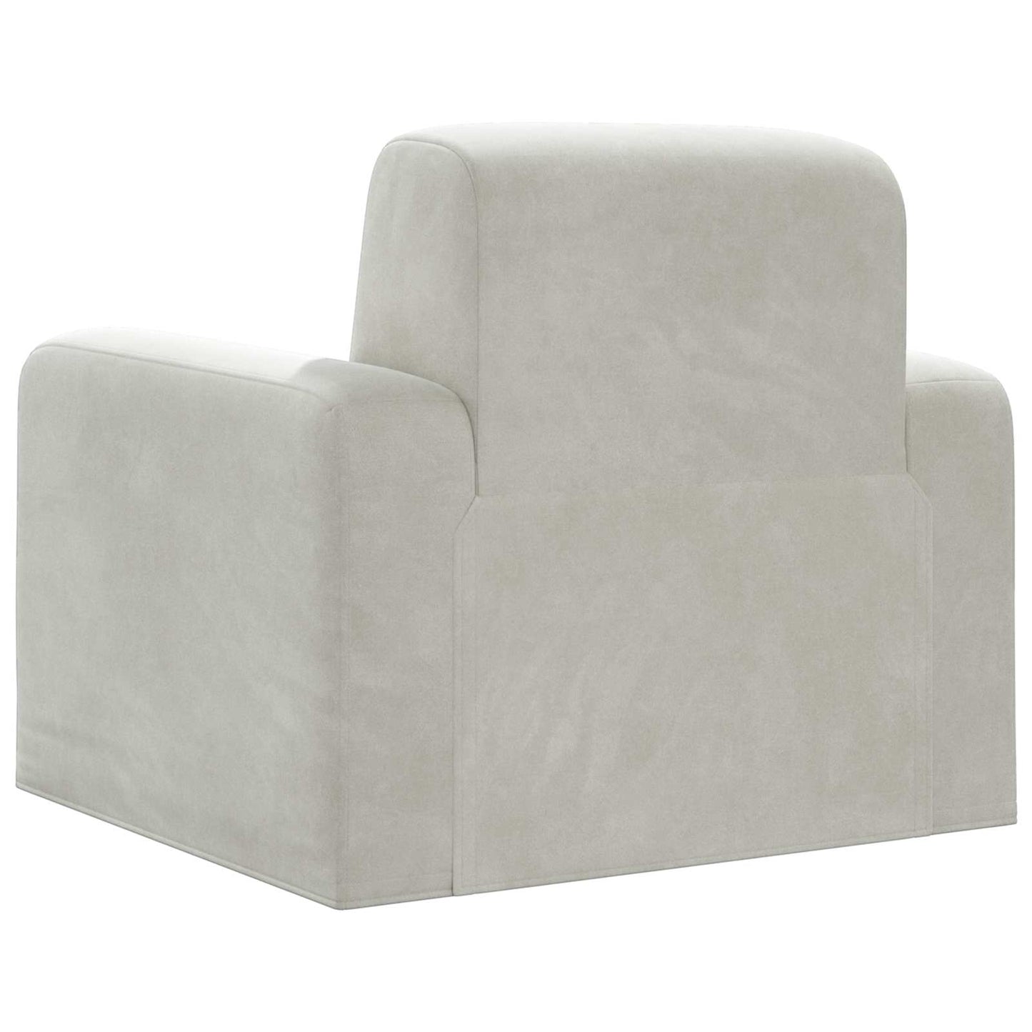 Poltrona Crema Velluto