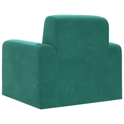 Poltrona Turchese Velluto | homemem39