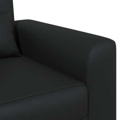 Poltrona Nero Similpelle | homemem39