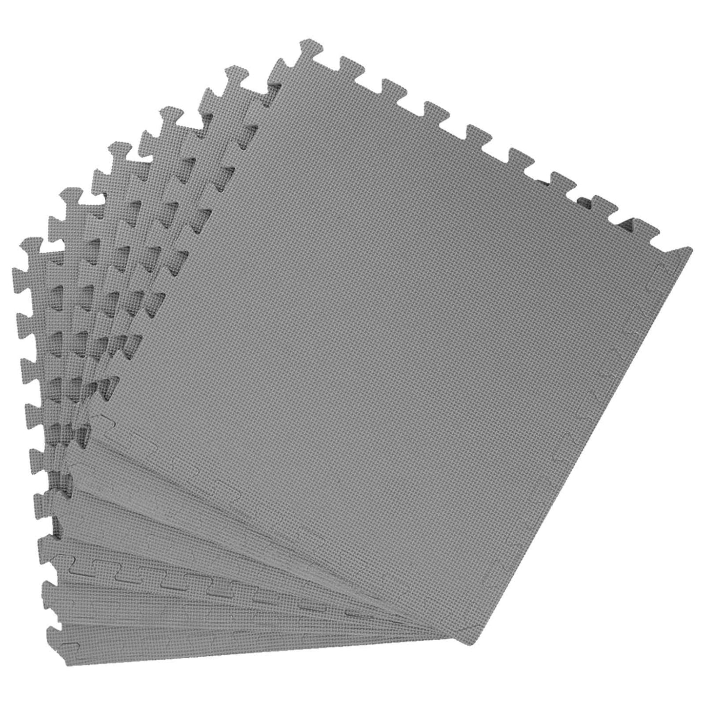 Tappeti 24 pcs Grigio 8,64 m² Schiuma EVA