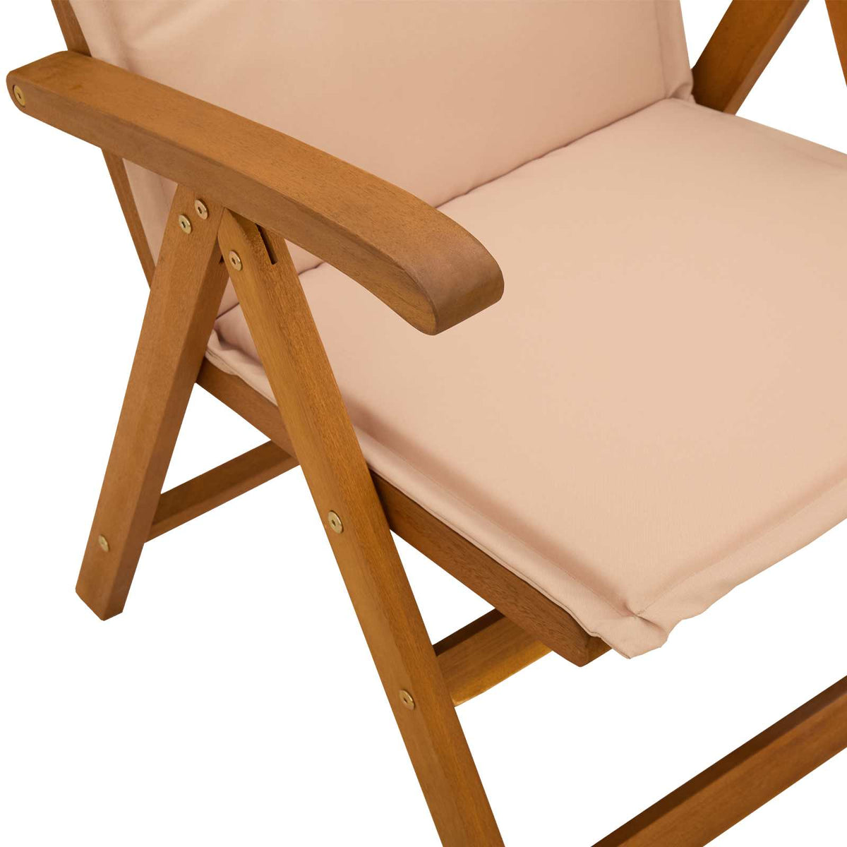 Set da pranzo da giardino 5 pezzi Naturale | homemem39