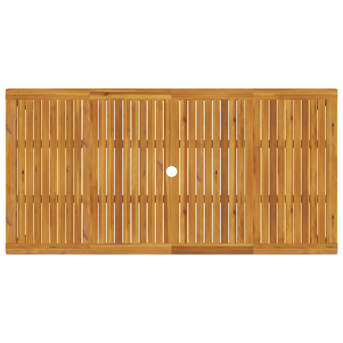 Set da pranzo da giardino 7 pezzi 6-Posti Naturale | homemem39