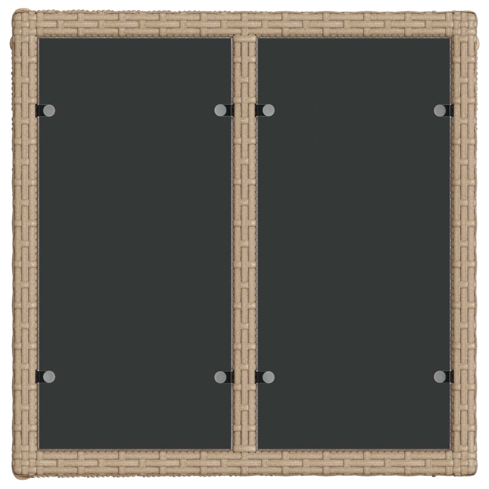Set Divano da Giardino 7 pcs Beige polyrattan | homemem39