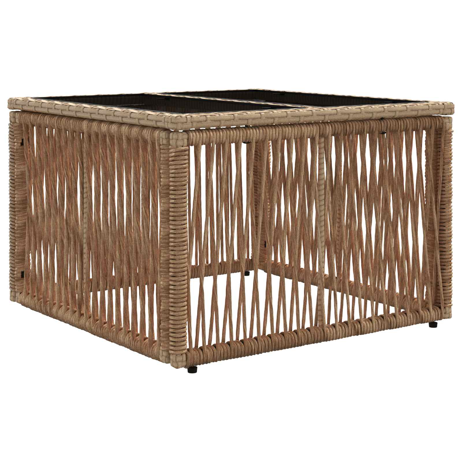 Set Divano da Giardino 13 pcs Beige polyrattan | homemem39