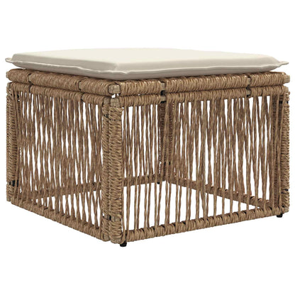 Set Divano da Giardino 12 pcs Beige polyrattan | homemem39