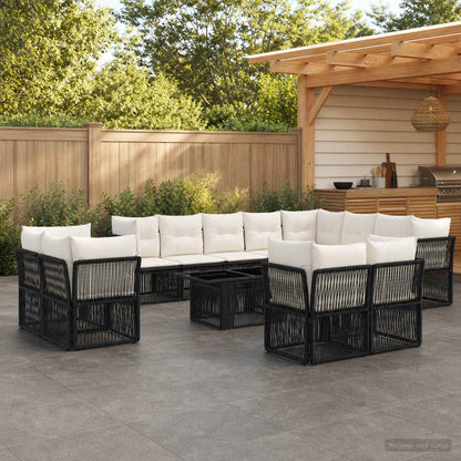 Set Divano da Giardino 13 pcs polyrattan | homemem39