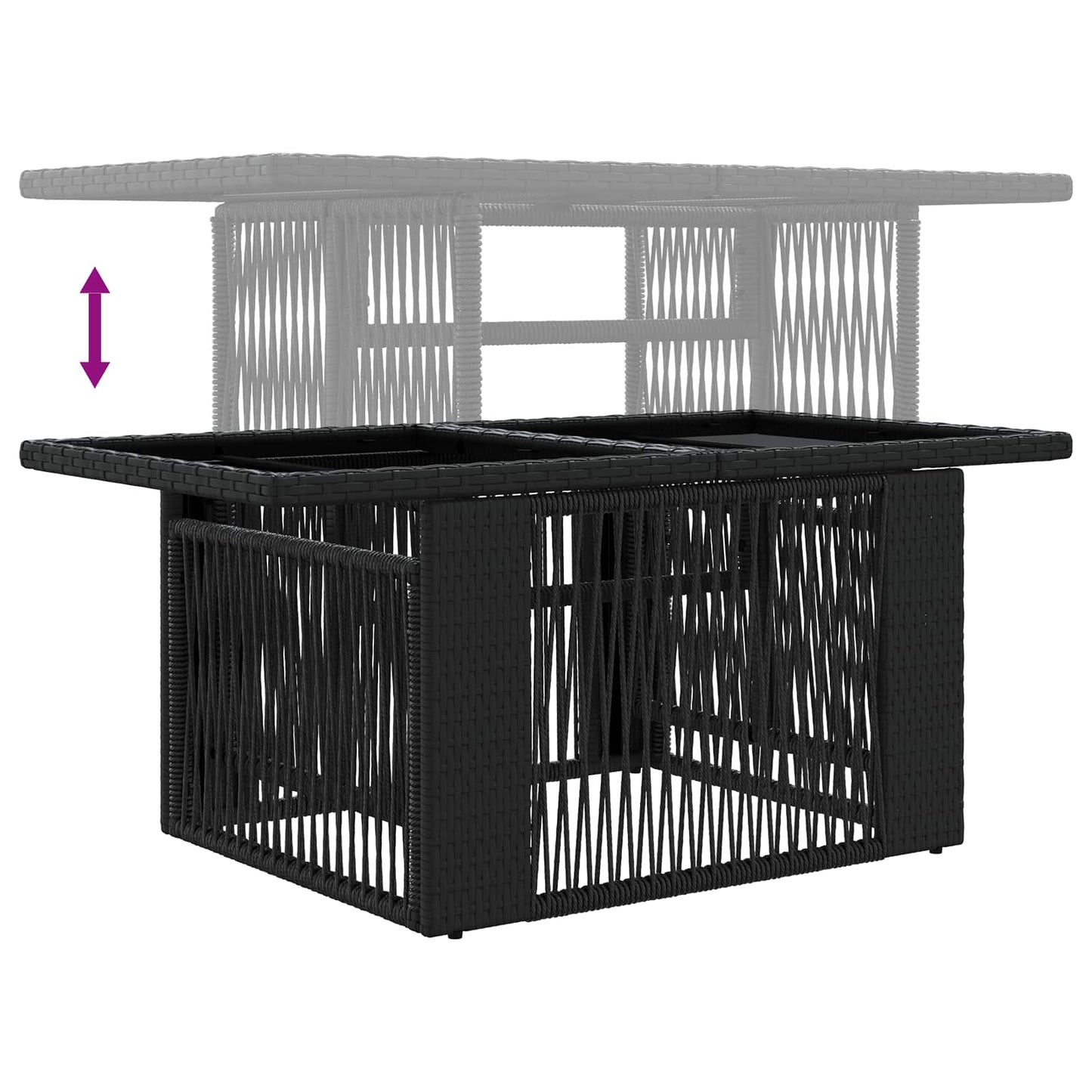 Set Divano da Giardino 13 pcs polyrattan | homemem39