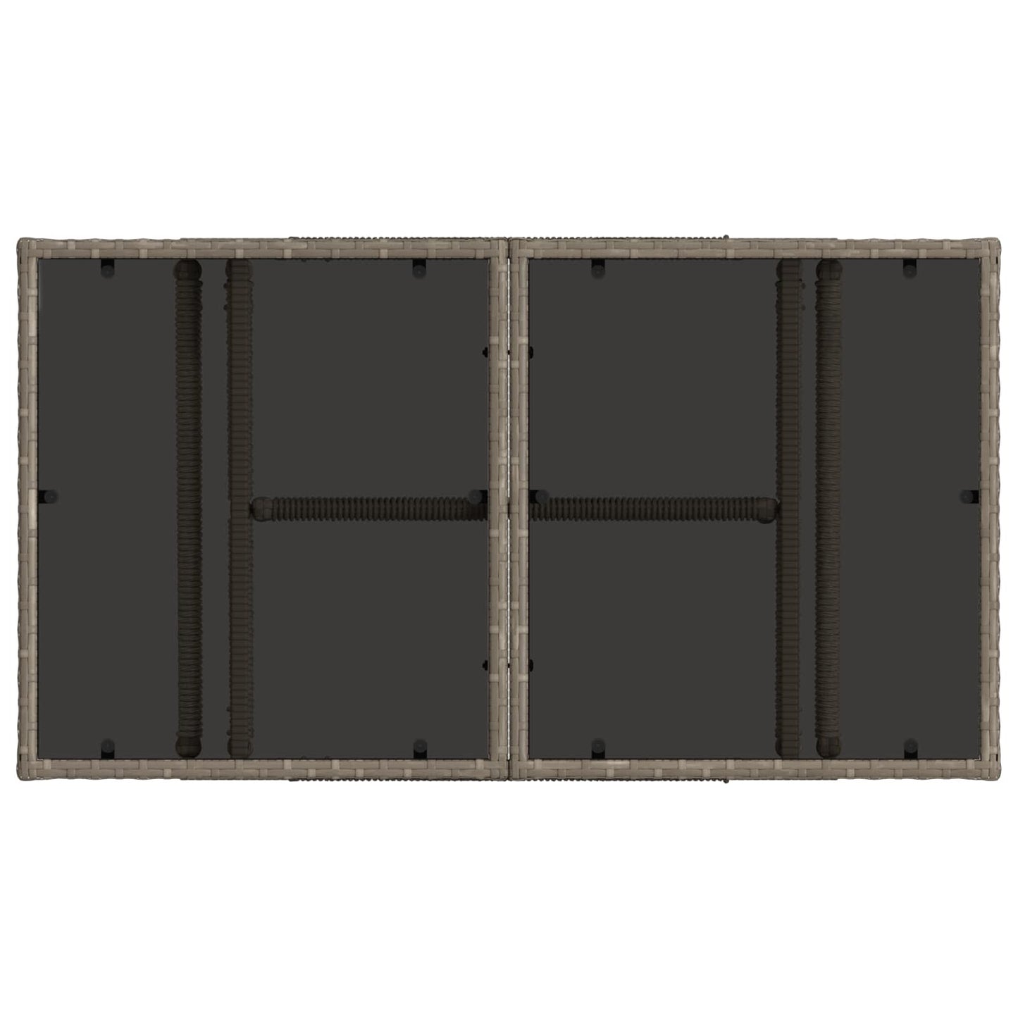 Set Divano da Giardino 13 pcs Grigio polyrattan | homemem39