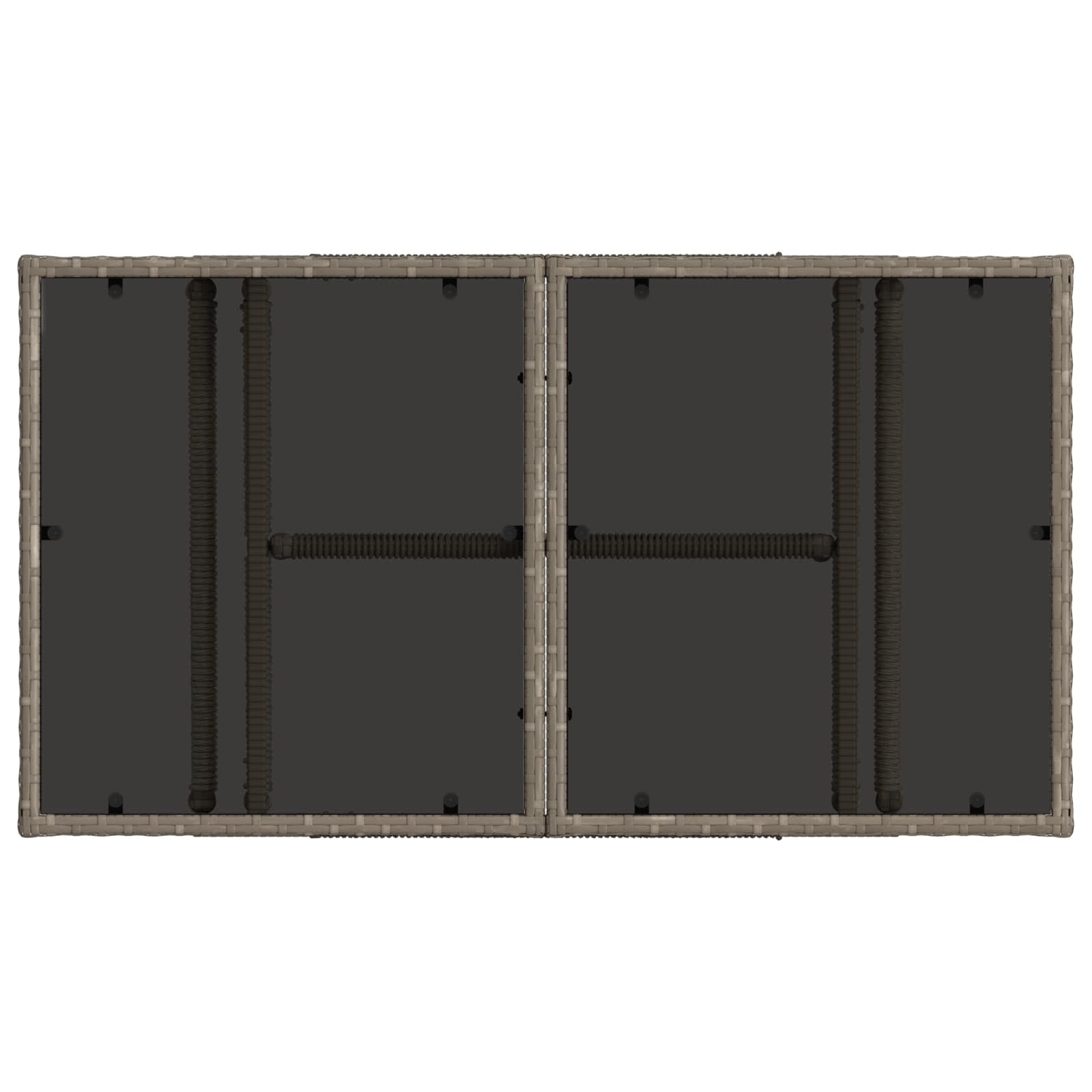 Set Divano da Giardino 13 pcs Grigio polyrattan | homemem39