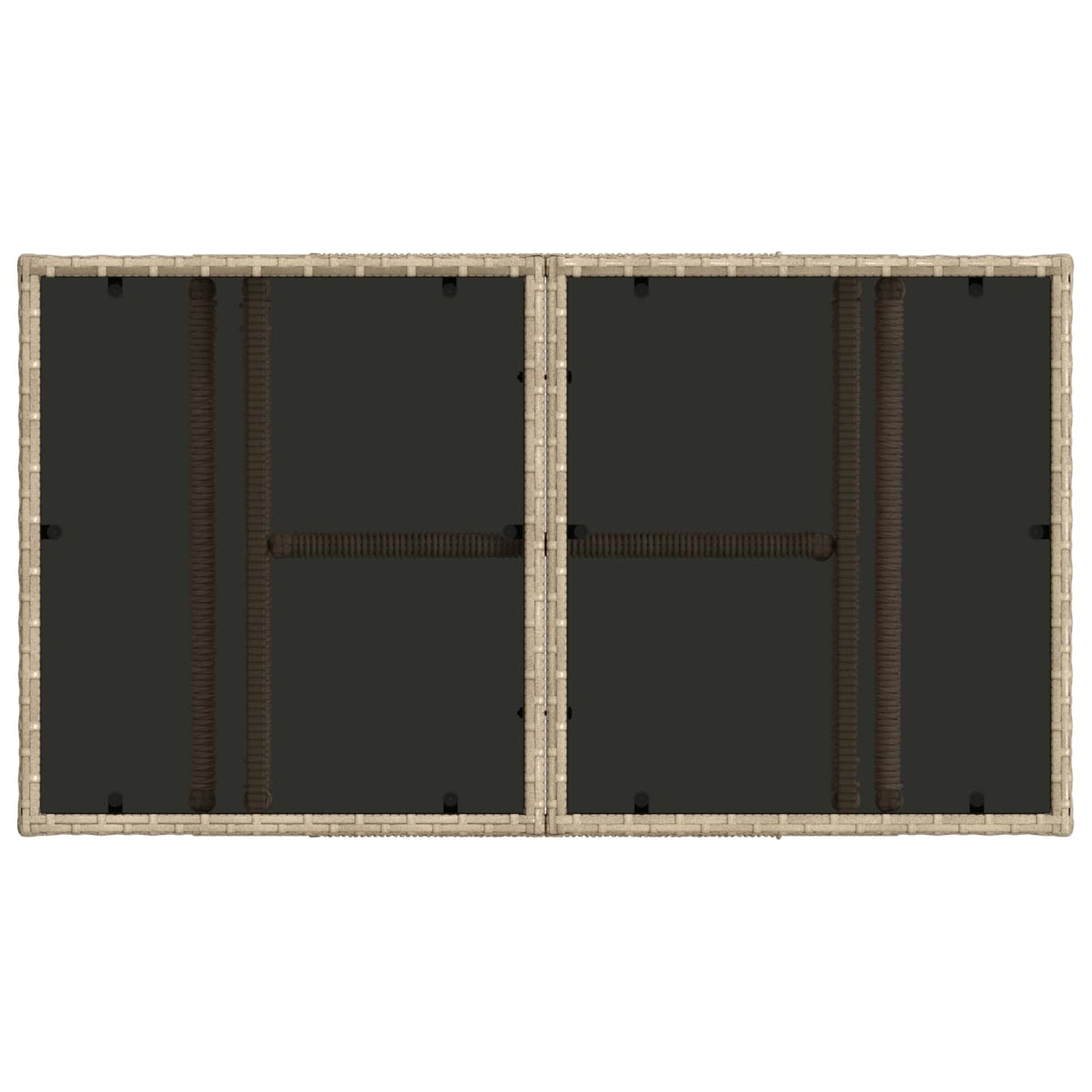Set Divano da Giardino 13 pz polyrattan