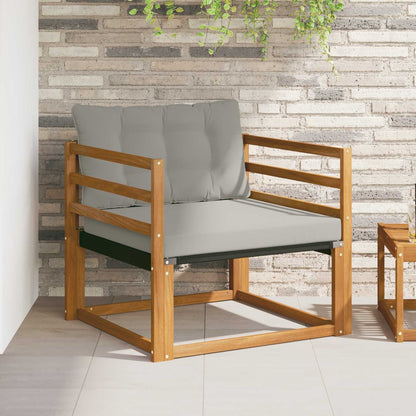 Set di divani da esterno Legno di Acacia Massello e Textilene | homemem39
